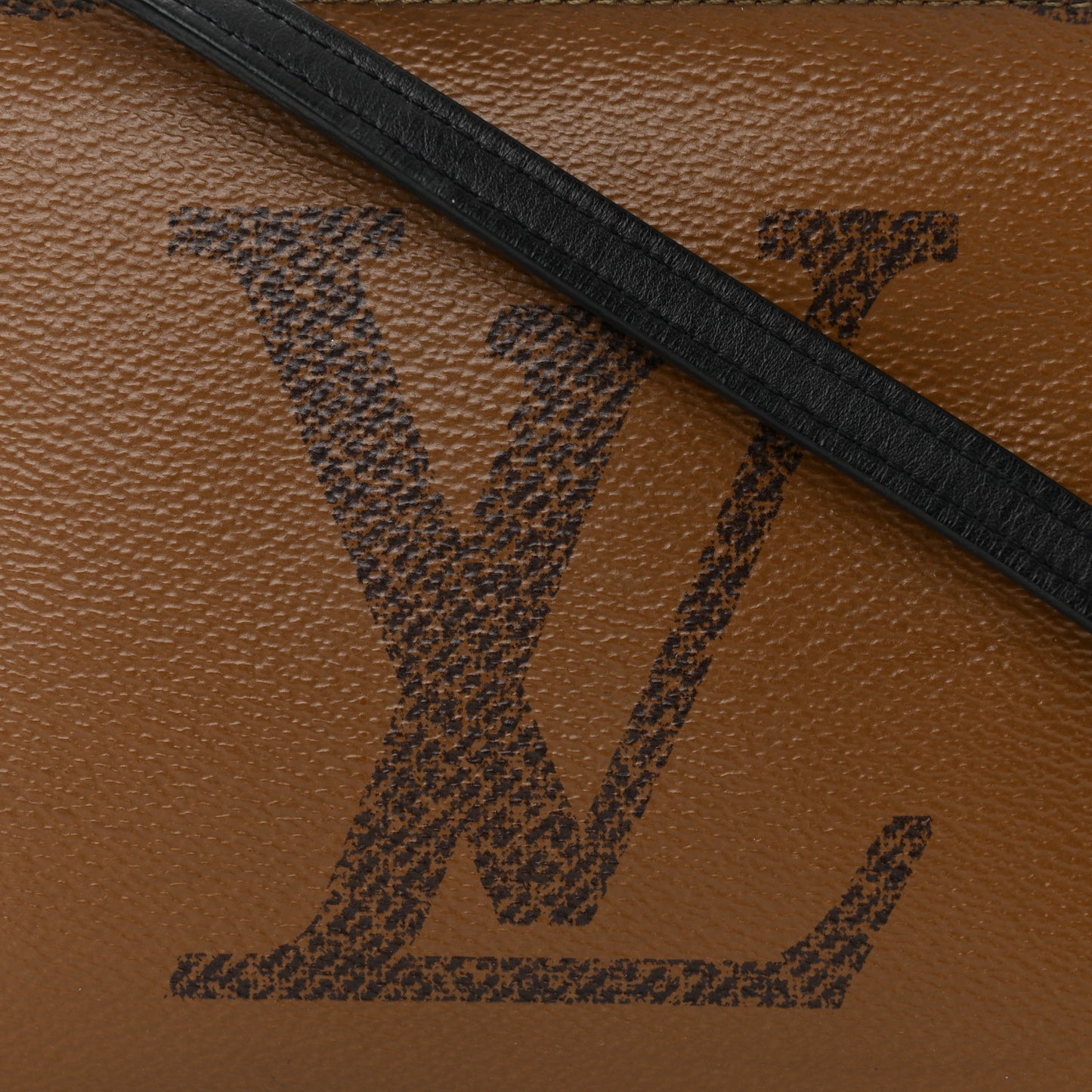 Reverse Monogram Giant Double Zip Pochette