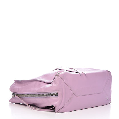 Balenciaga Veau Papier A4 Zip Around Tote Rose Orchid 4 of 22