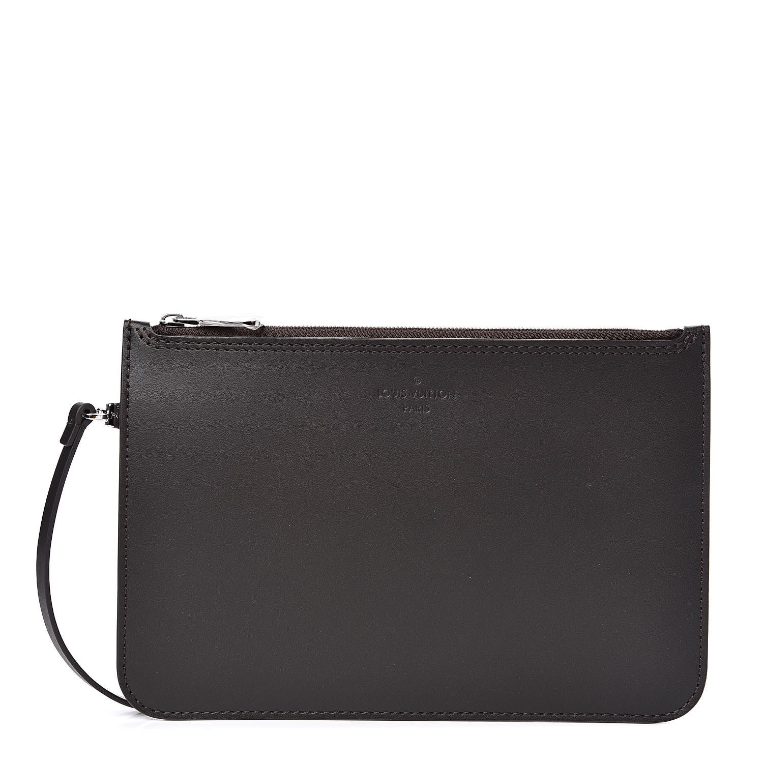 Louis Vuitton Calfskin Hina Pochette PM Black 1 of 6