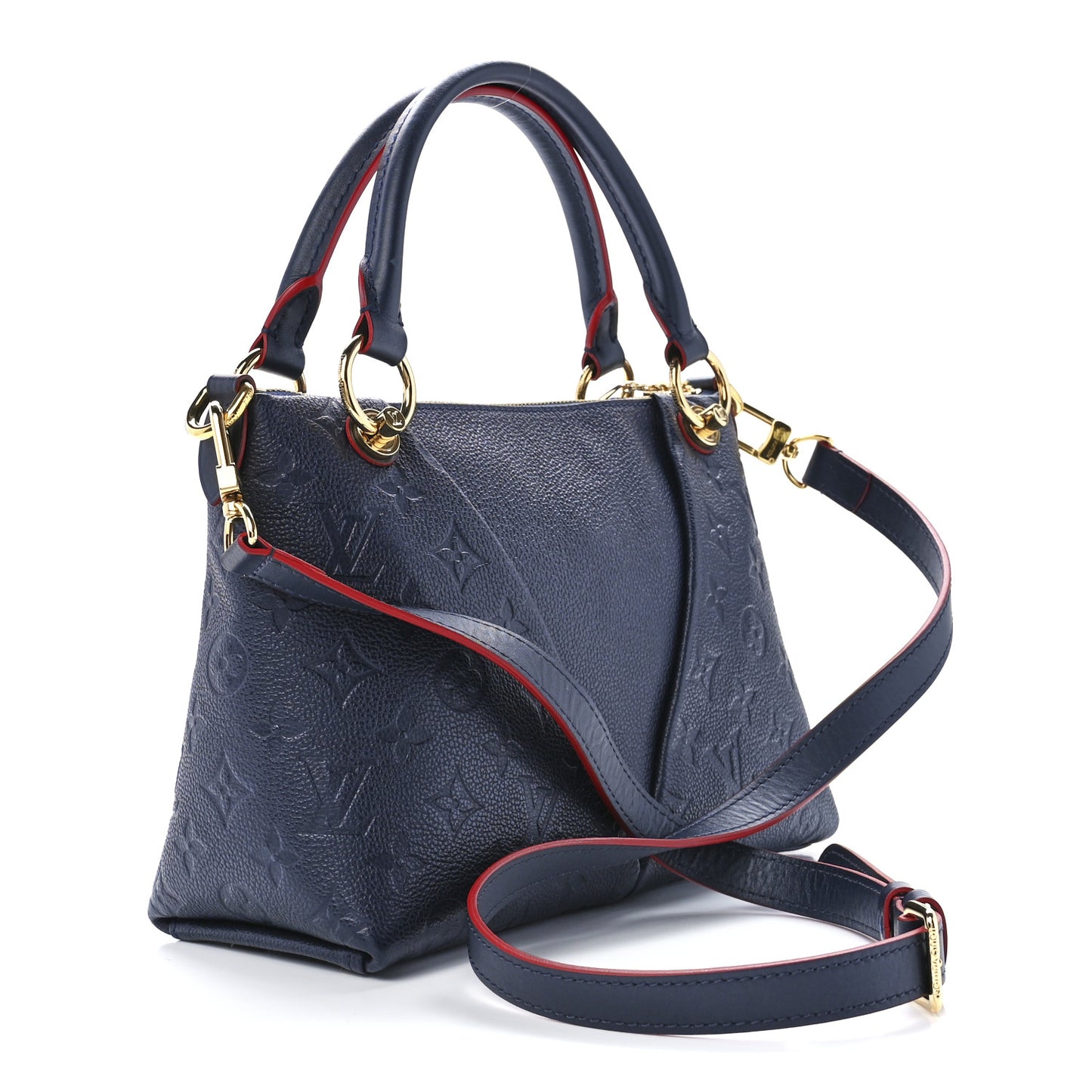 Empreinte V Tote BB Marine Rouge