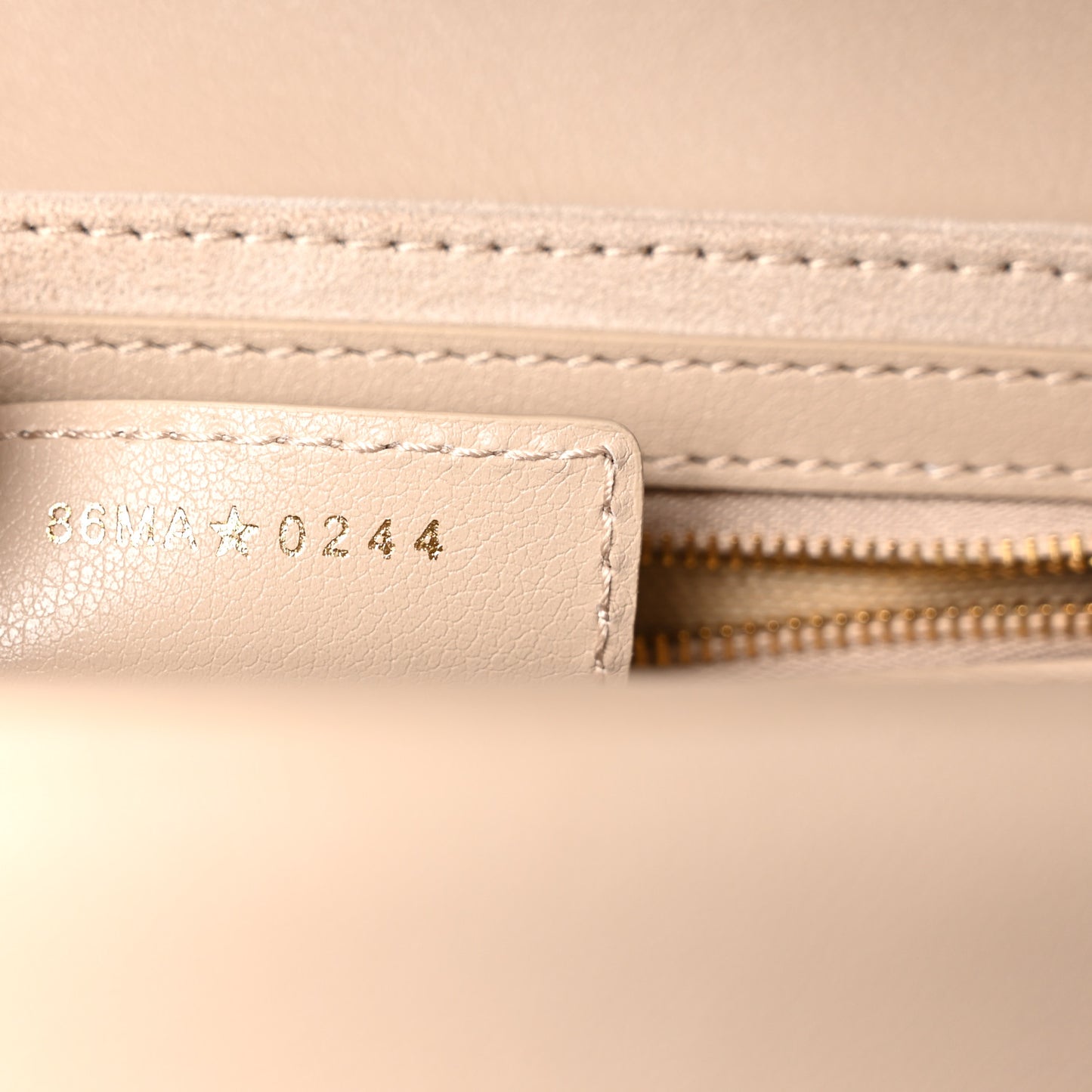 Lambskin Cannage Small Jolie Top Handle Bag Powder Beige Latte