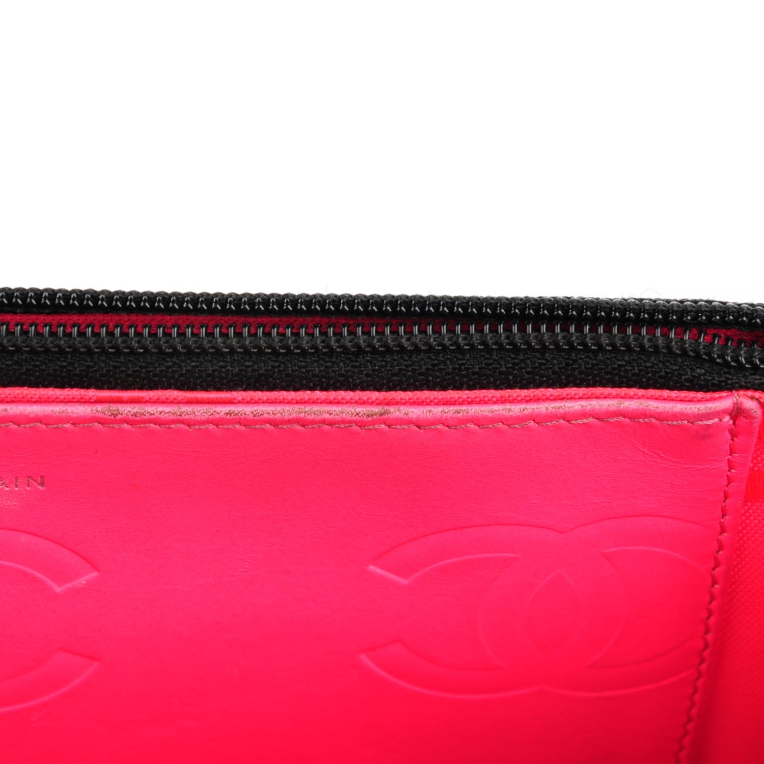 Chanel Calfskin Quilted Cambon Wallet On Chain WOC Black 6 of 9