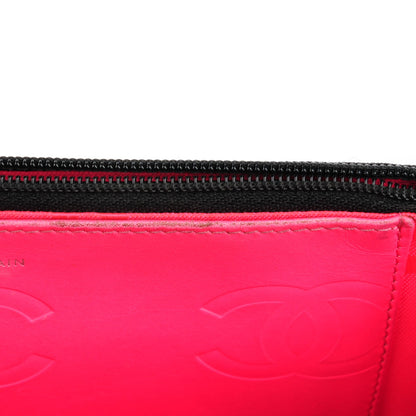 Chanel Calfskin Quilted Cambon Wallet On Chain WOC Black 6 of 9