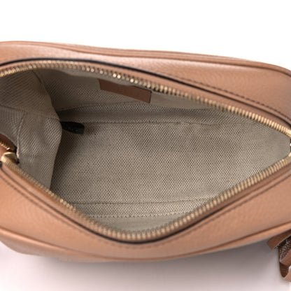 Gucci Pebbled Calfskin Small Soho Disco Bag Rose Beige 5 of 14