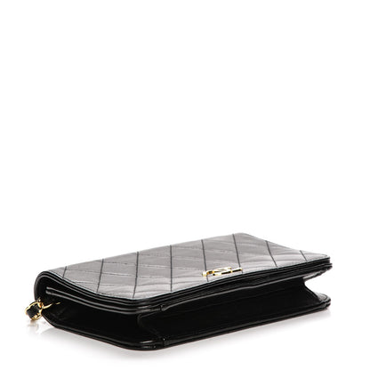 Chanel Lambskin Quilted Mini Flap Black 4 of 7