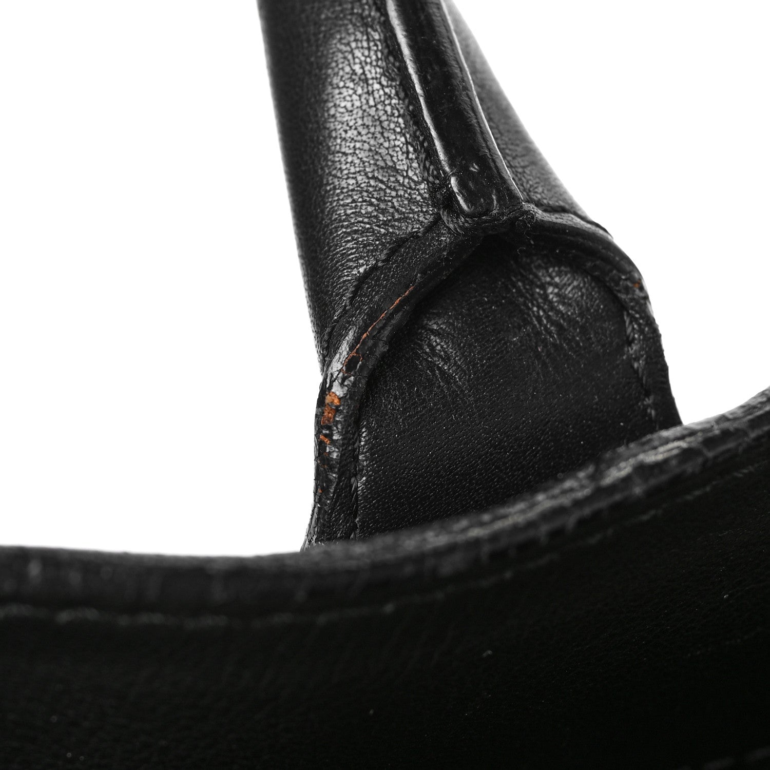 Burberry Derby Calfskin House Check Medium Banner Tote Black 9 of 12