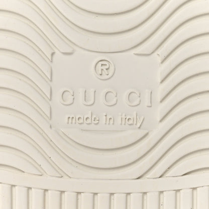 Gucci GG Supreme Monogram Bees Ayers Web Womens Ace Sneakers 38.5 Beige Oro Green Red 7 of 10