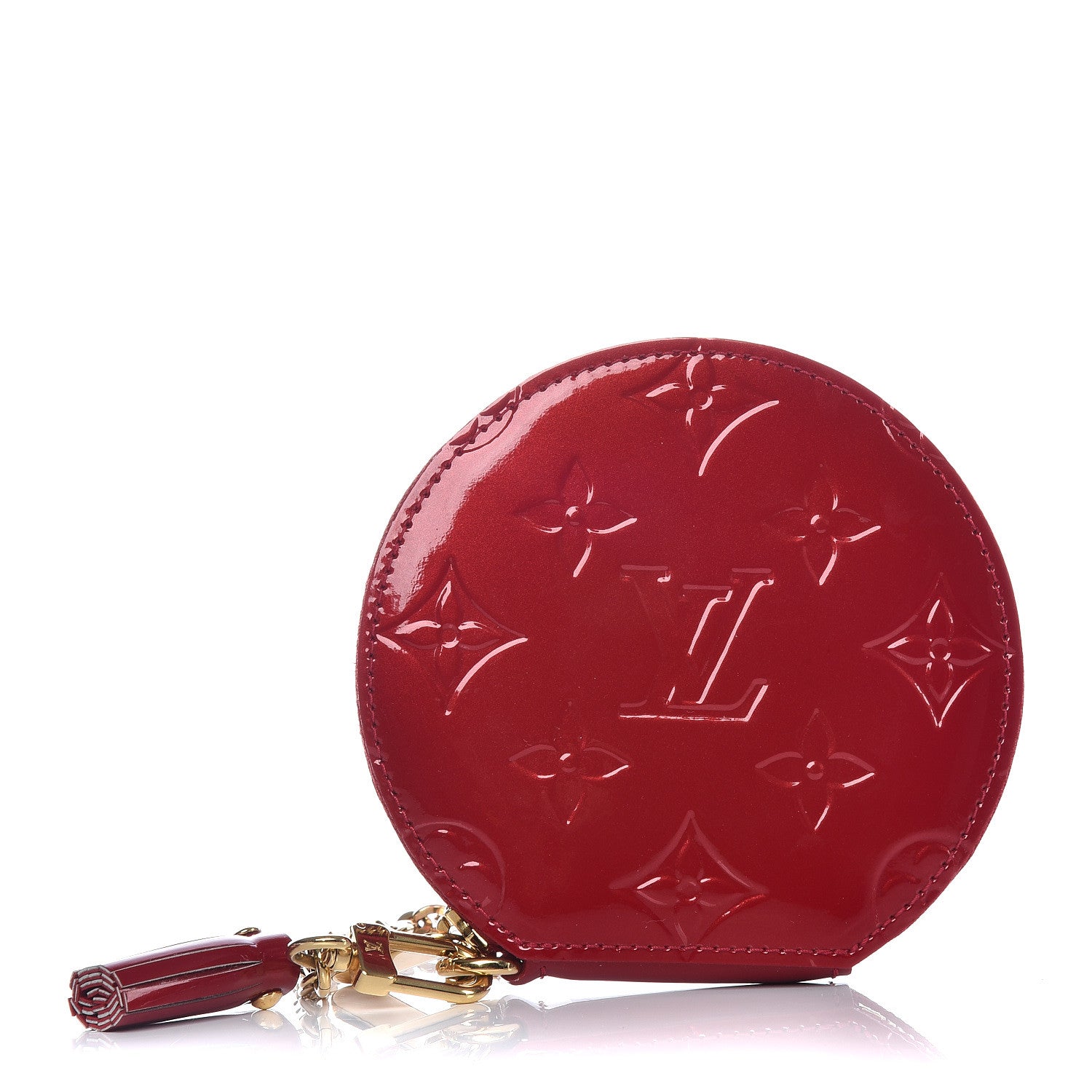 Louis Vuitton Vernis Chapeau Coin Purse Pomme D'Amour 1 of 9