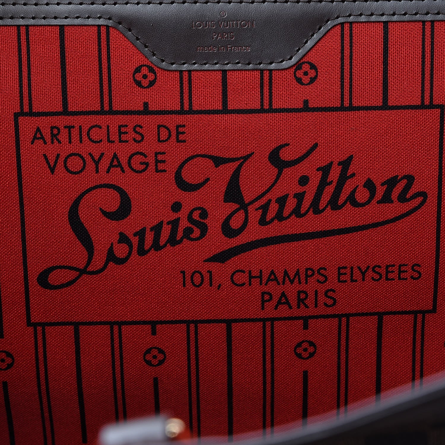 Louis Vuitton Damier Ebene Neverfull GM 6 of 10