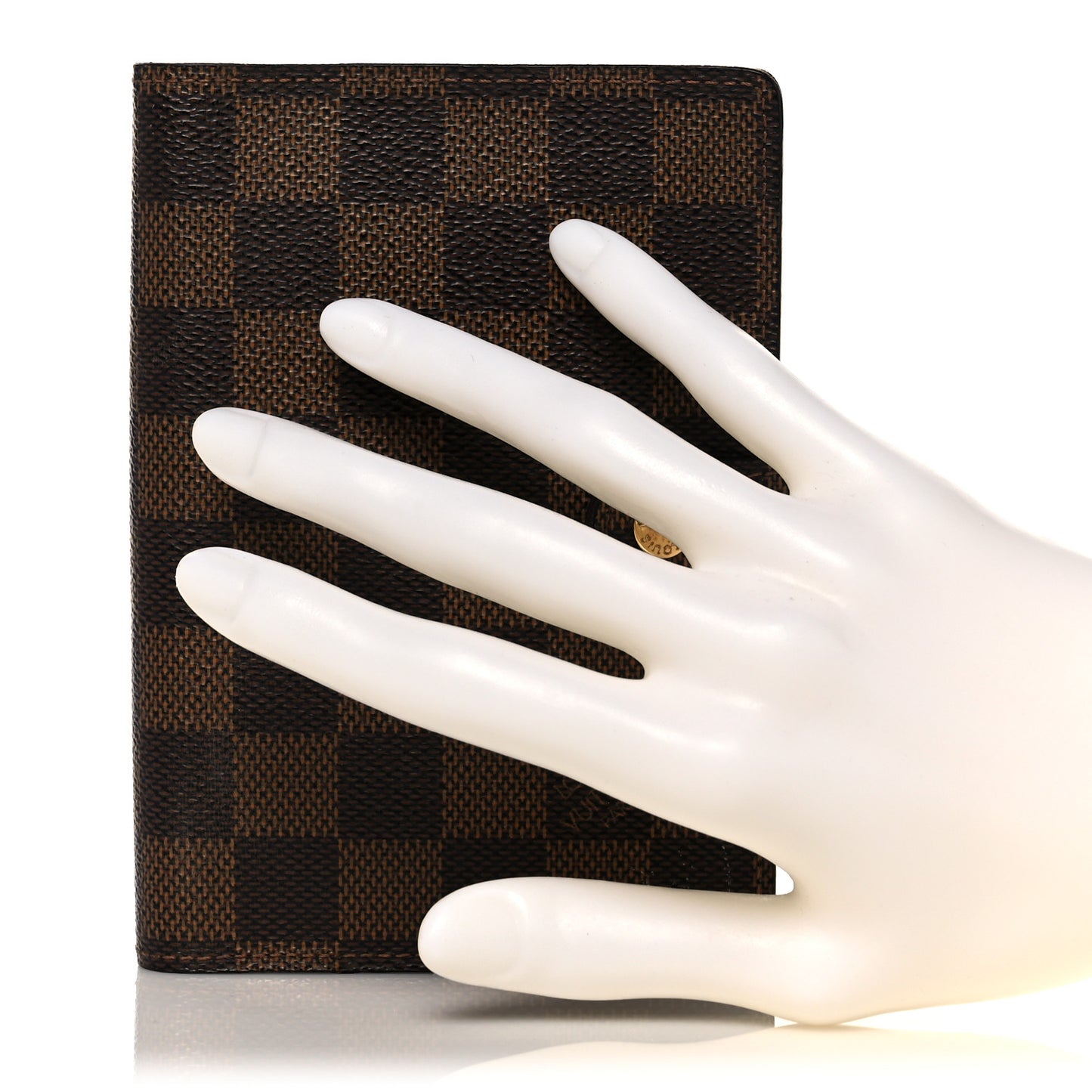 Damier Ebene Small Ring Agenda Cover