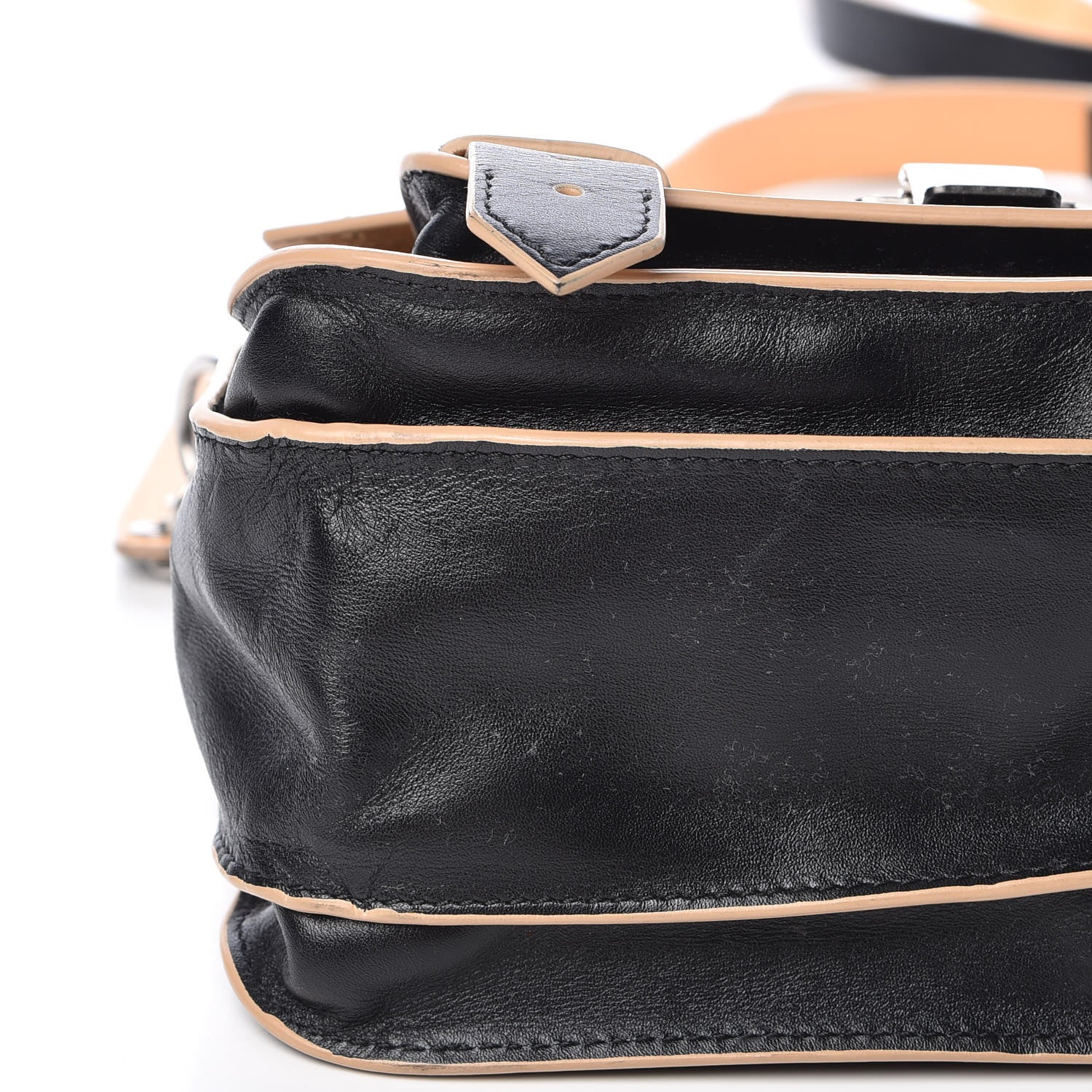 Proenza Schouler Calfskin Mini PS1 Pouch Messenger Black 13 of 20