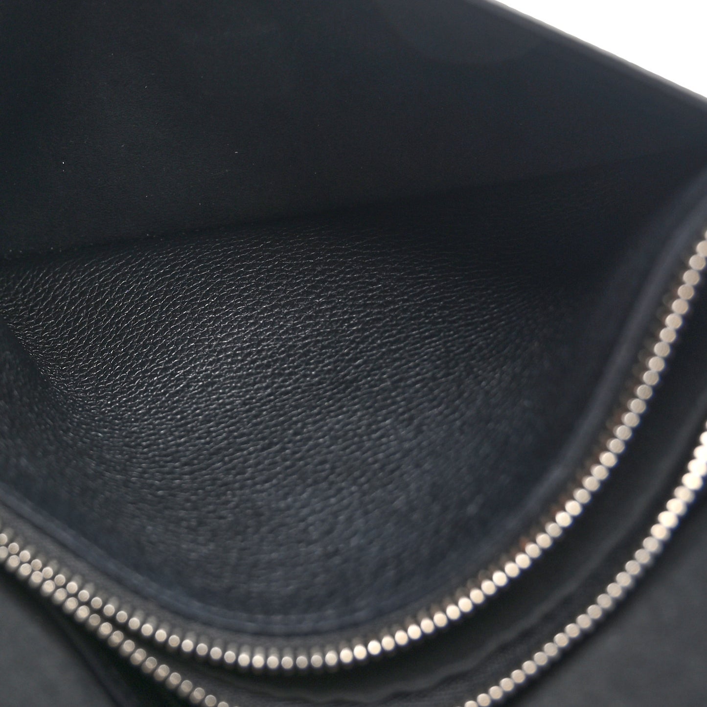 LOUIS VUITTON Soft Calfskin My Lockme Chain Pochette Black