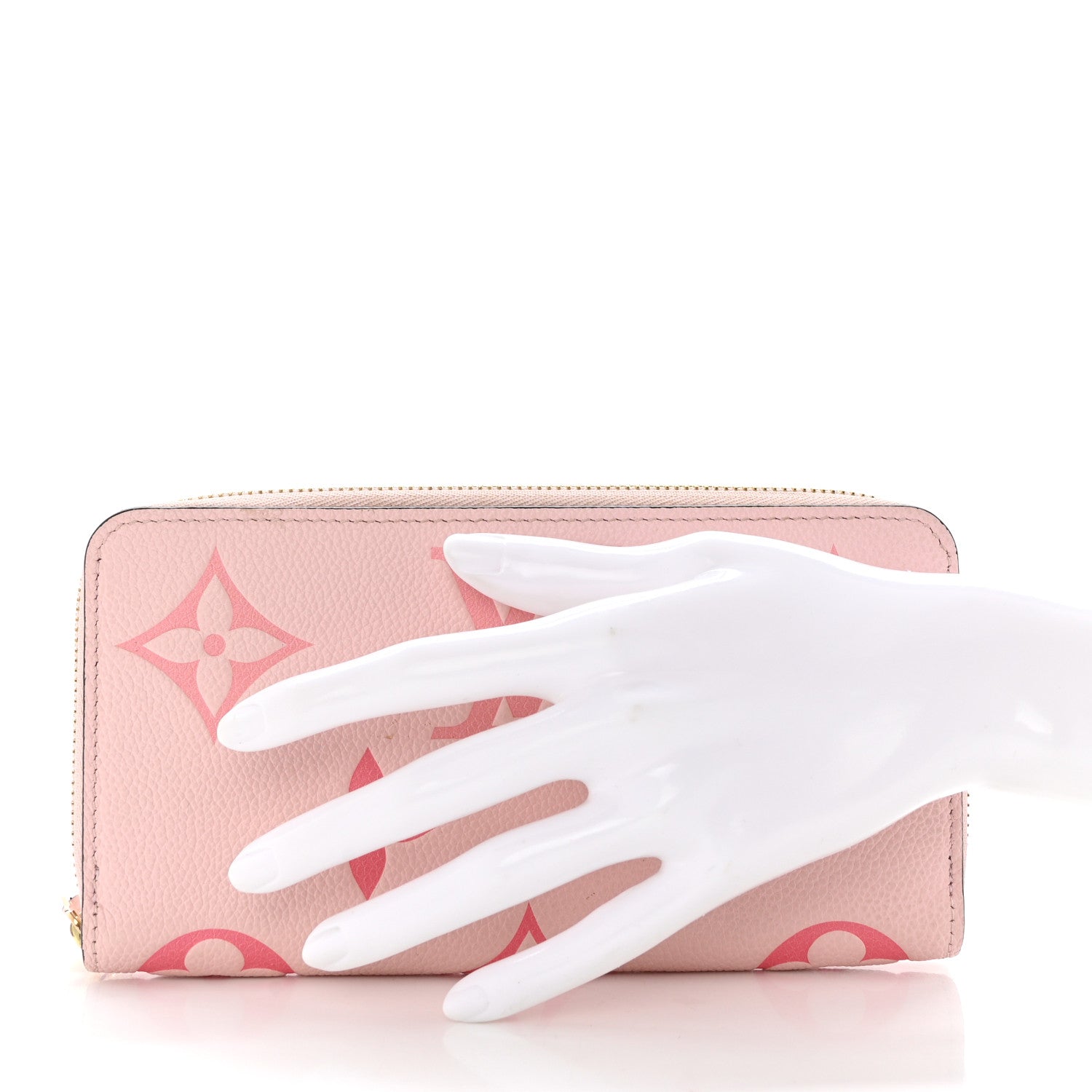 Louis Vuitton Empreinte Monogram Giant By The Pool Zippy Wallet Bouton De Rose 2 of 7
