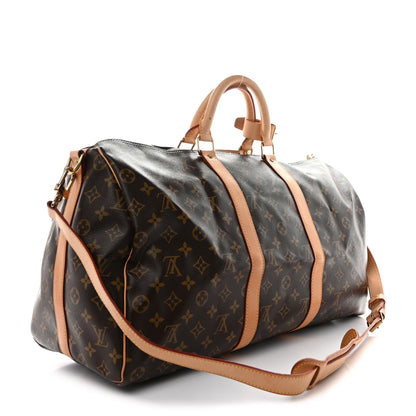 Louis Vuitton Monogram Keepall Bandouliere 50 2 of 12