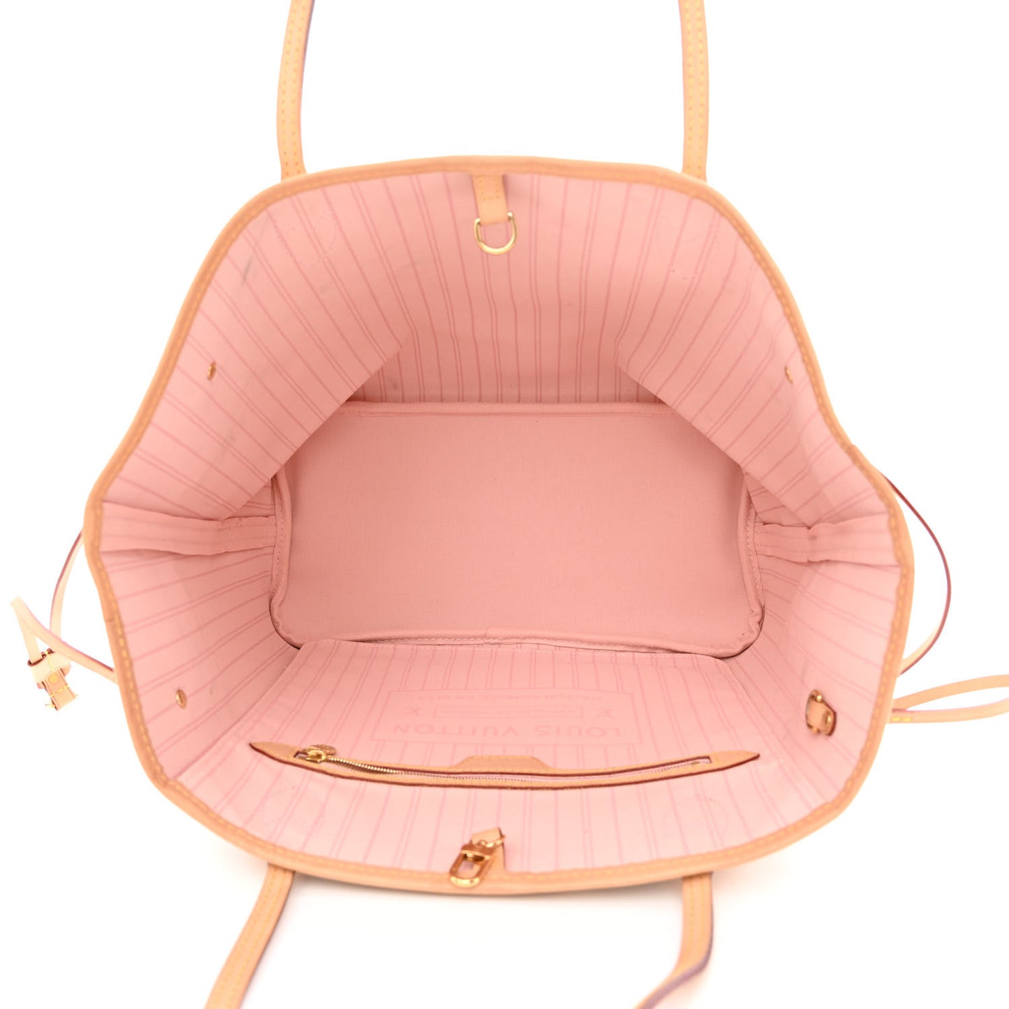 Damier Azur Neo Neverfull MM Rose Ballerine