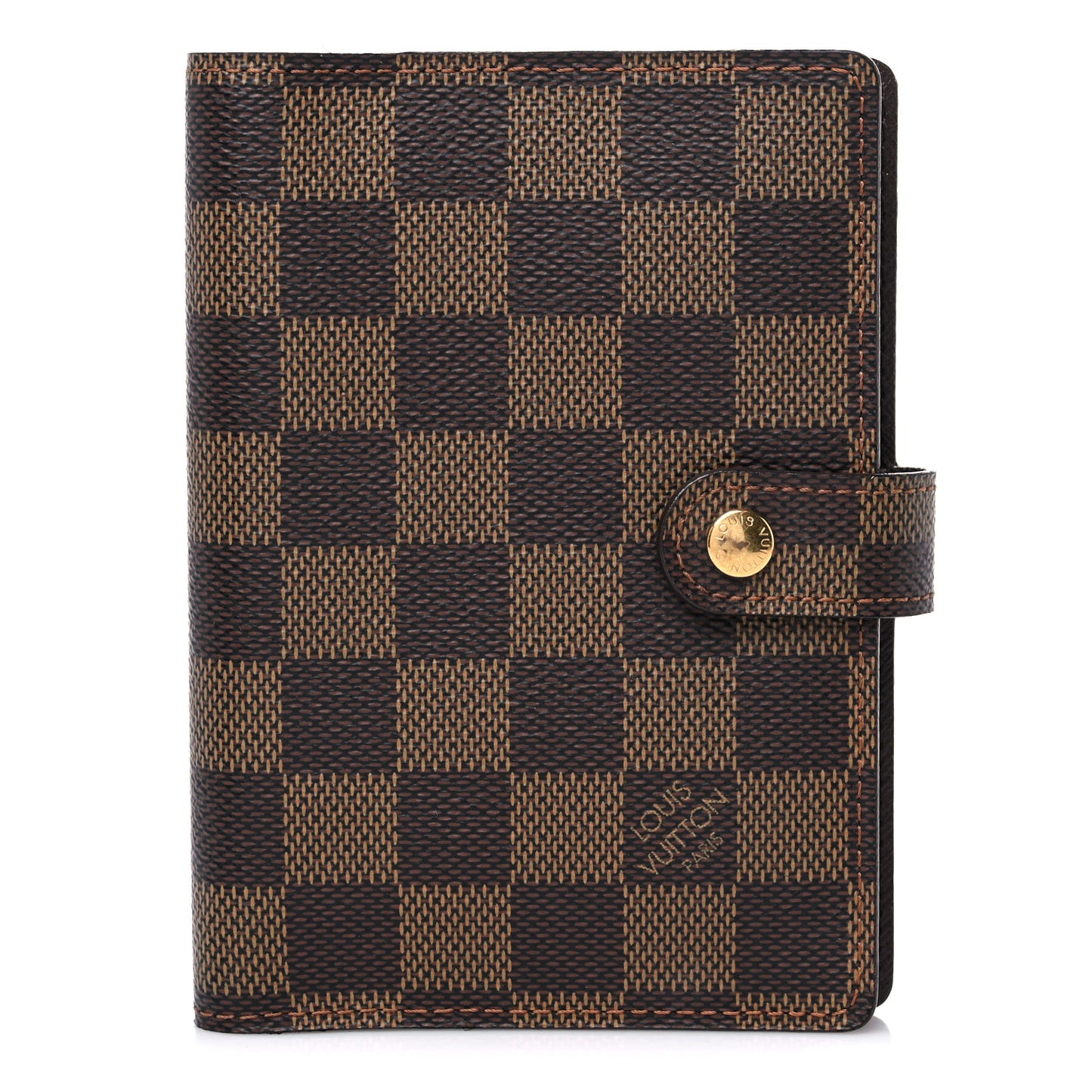 Damier Ebene Small Ring Agenda Cover
