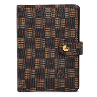 Louis Vuitton Damier Ebene Small Ring Agenda Cover 1 of 9