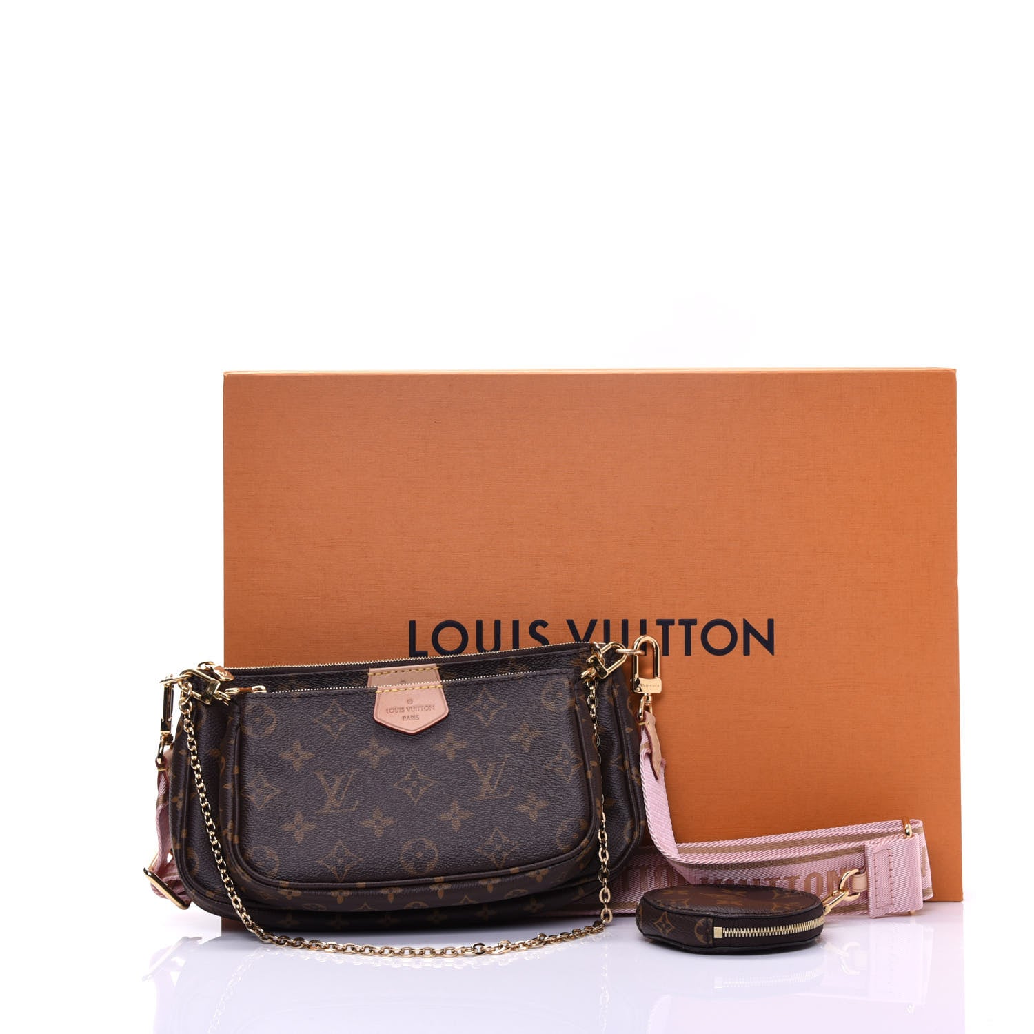 Louis Vuitton Monogram Multi Pochette Accessories Rose Clair 18 of 18