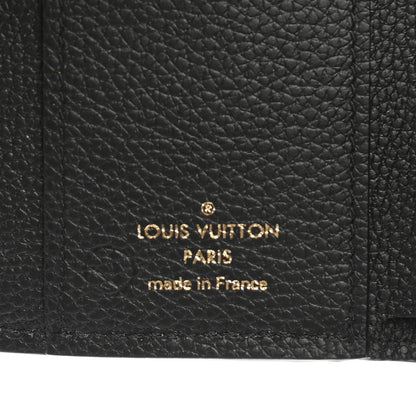 Louis Vuitton Empreinte Zoe Wallet Black 6 of 7