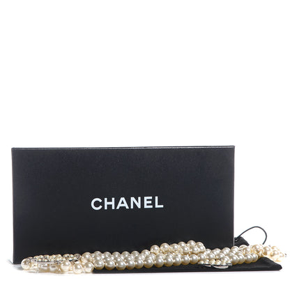Chanel Pearl CC Double Strand Belt Silver 7 of 7