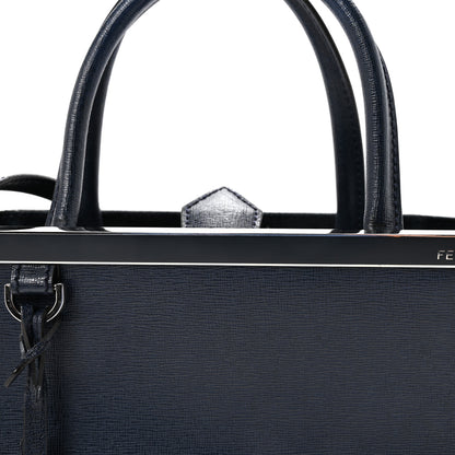 Fendi Vitello Elite Petite 2Jours Tote Lavagna 8 of 10