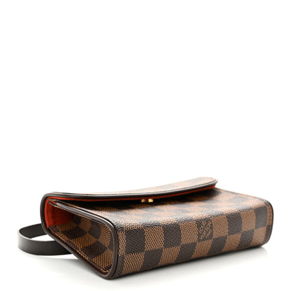 Louis Vuitton Damier Ebene Pochette Florentine S 4 of 9