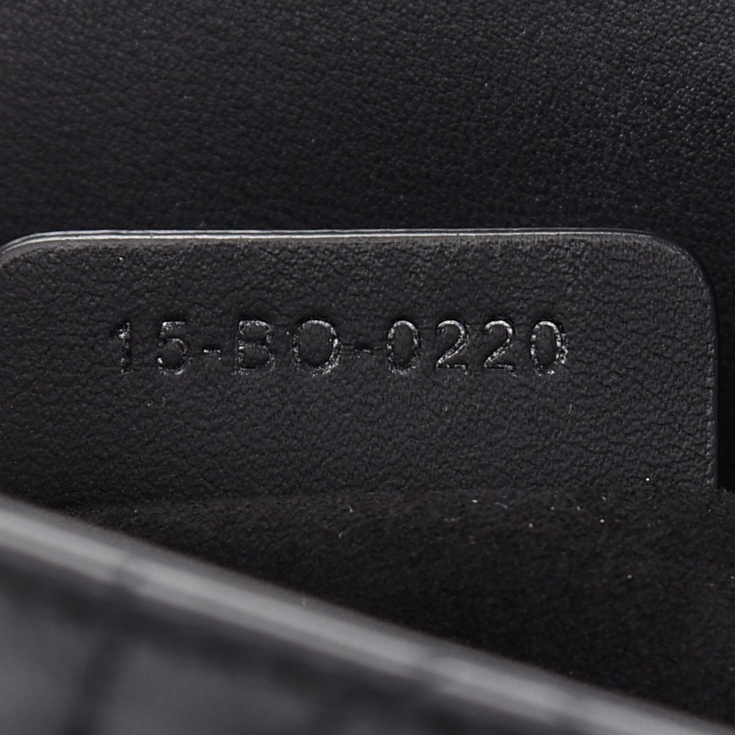 Ultra Matte Calfskin Cannage Mini Lady Dior Black