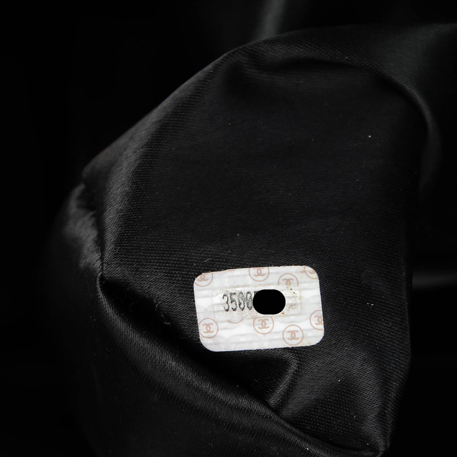 Chanel Caviar Large CC Shoulder Bag Black 7 of 7