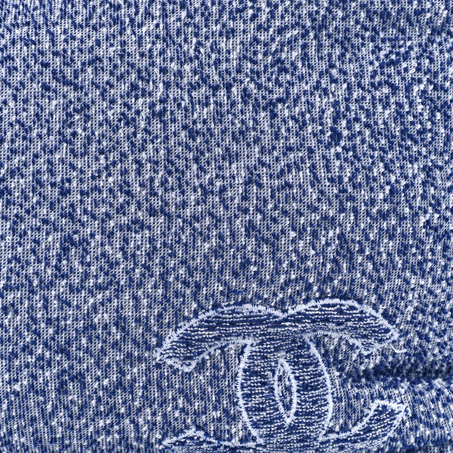 Terry Cotton Resin Chain Fizzy Hobo Blue White