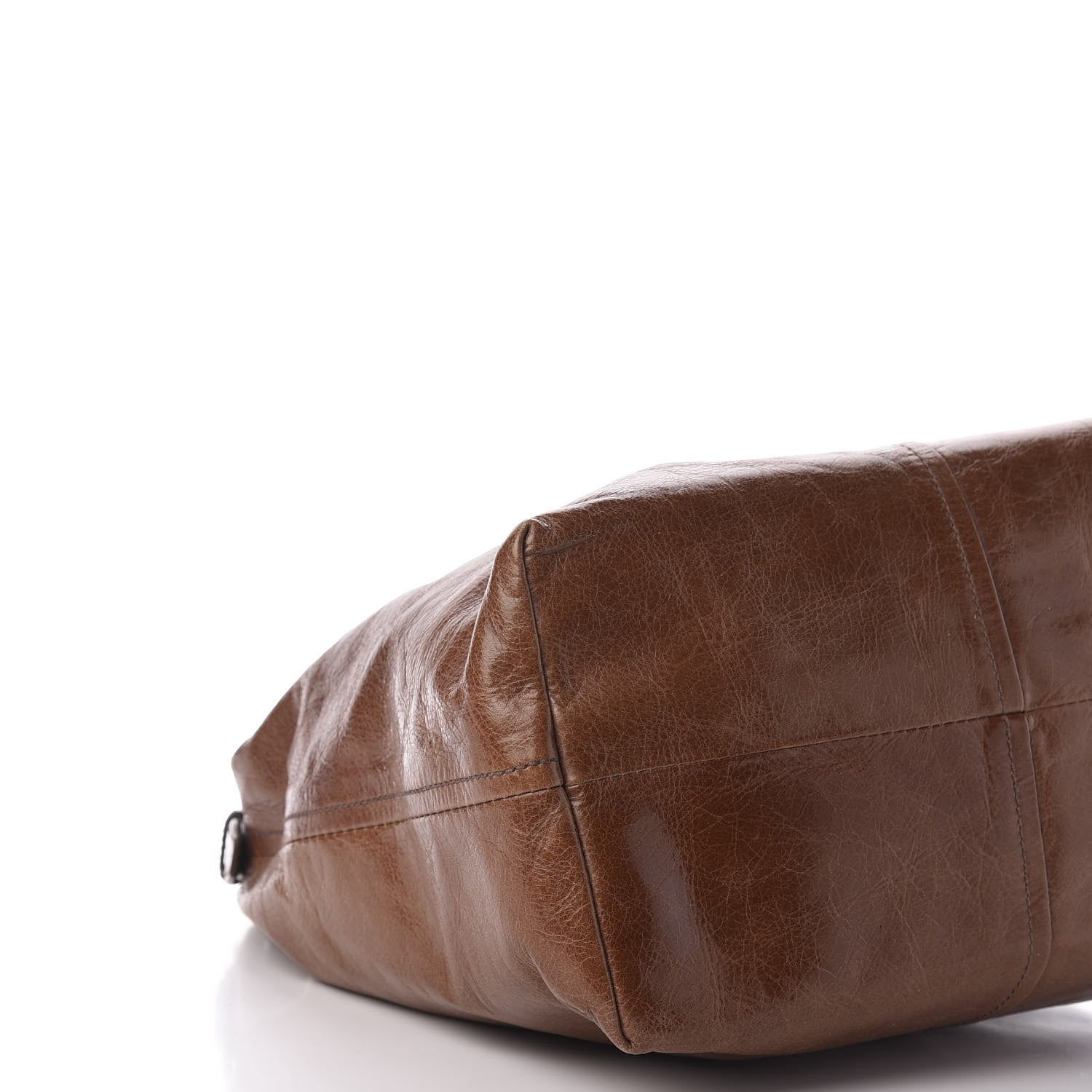 Prada Vitello Shine Hobo Palissandro 8 of 10