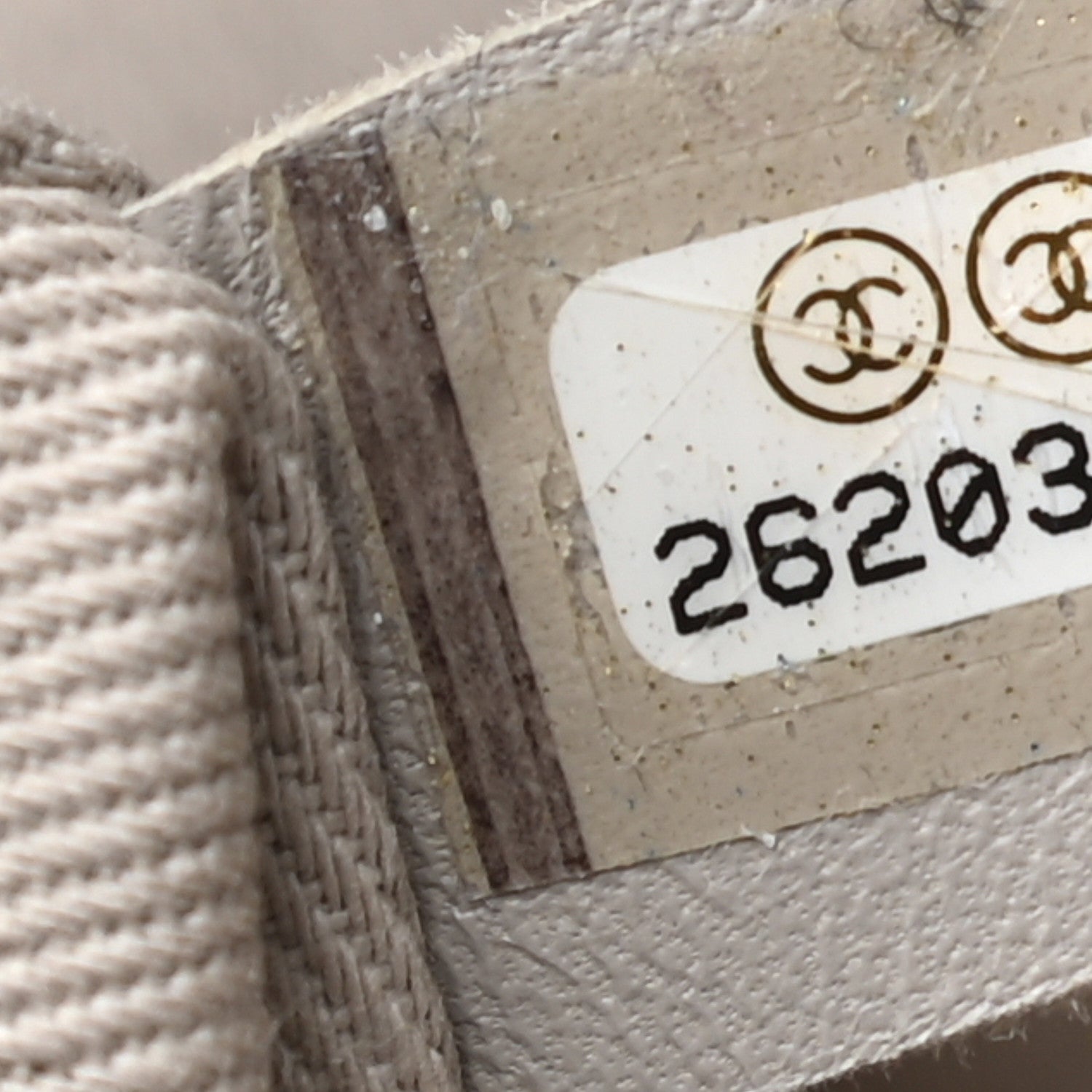 Chanel Striped Canvas Medium Deauville Tote Black 7 of 9