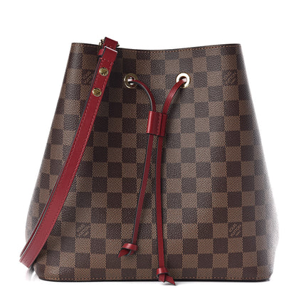 Louis Vuitton Damier Ebene Neonoe MM Cherry Berry 1 of 8