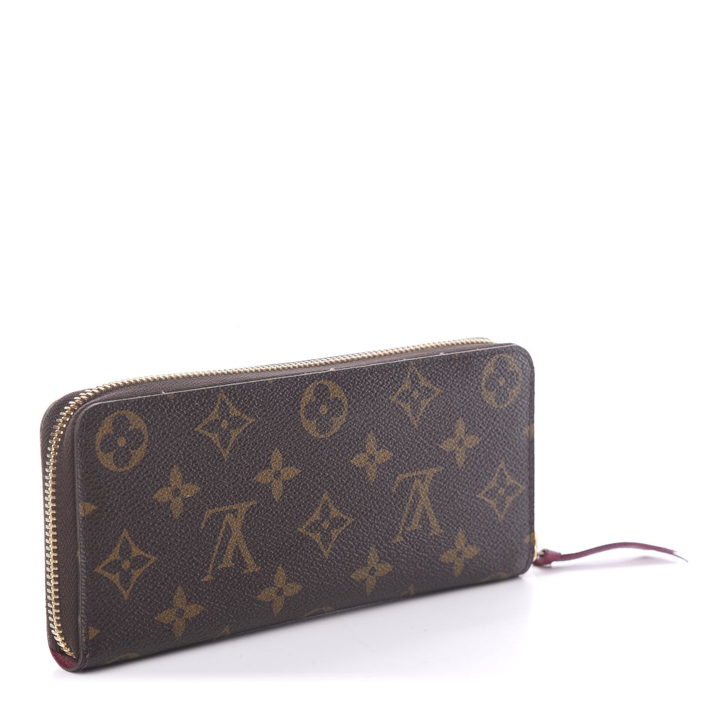 Monogram Clemence Wallet Fuchsia