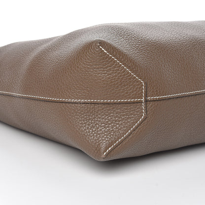 Hermes Sikkim Taurillon Clemence Double Sens 36 Etoupe 13 of 17