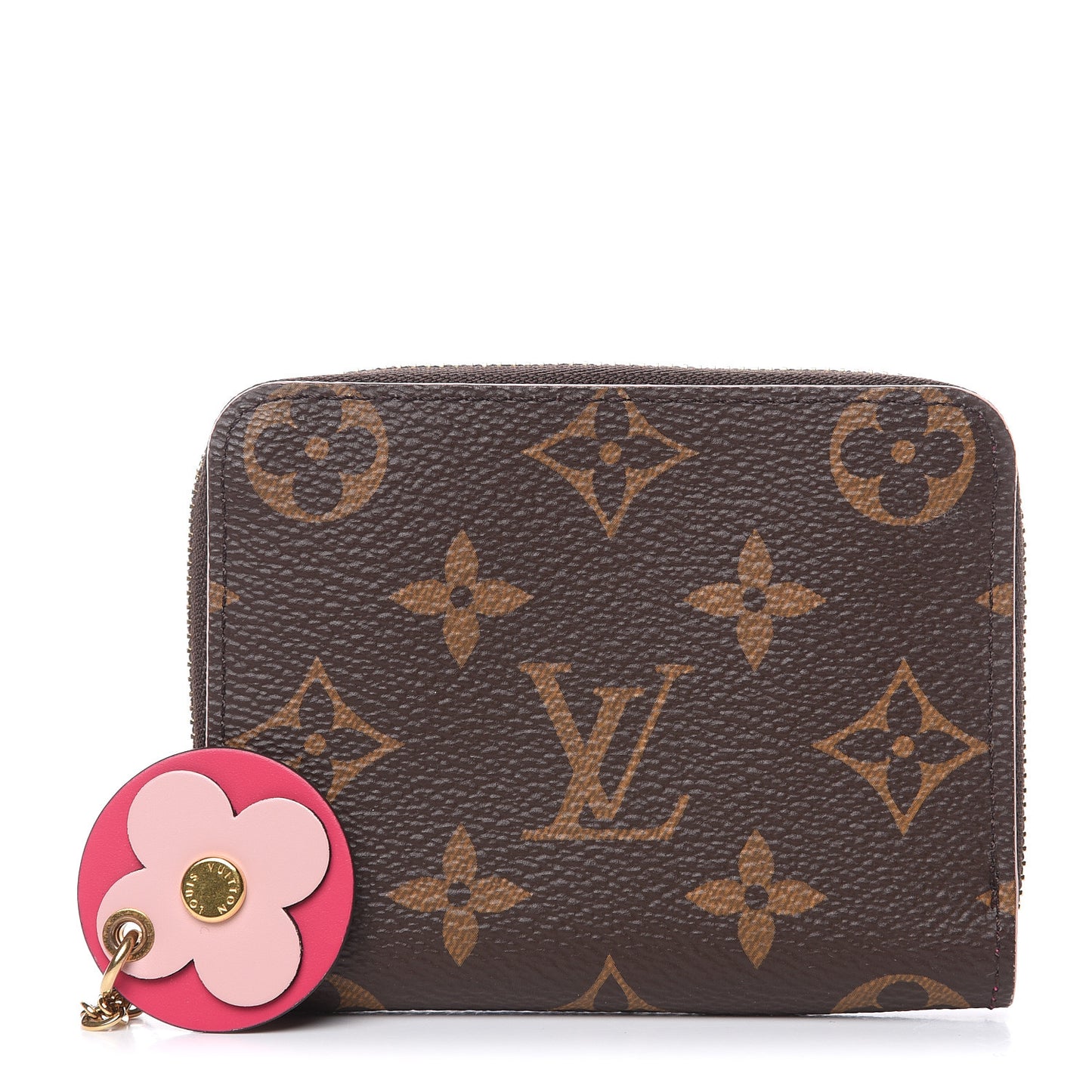 Monogram Bloom Flower Zippy Coin Purse