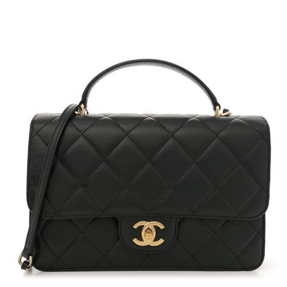 Chanel Calfskin Quilted Coco Lady Flap Black 1 of 16