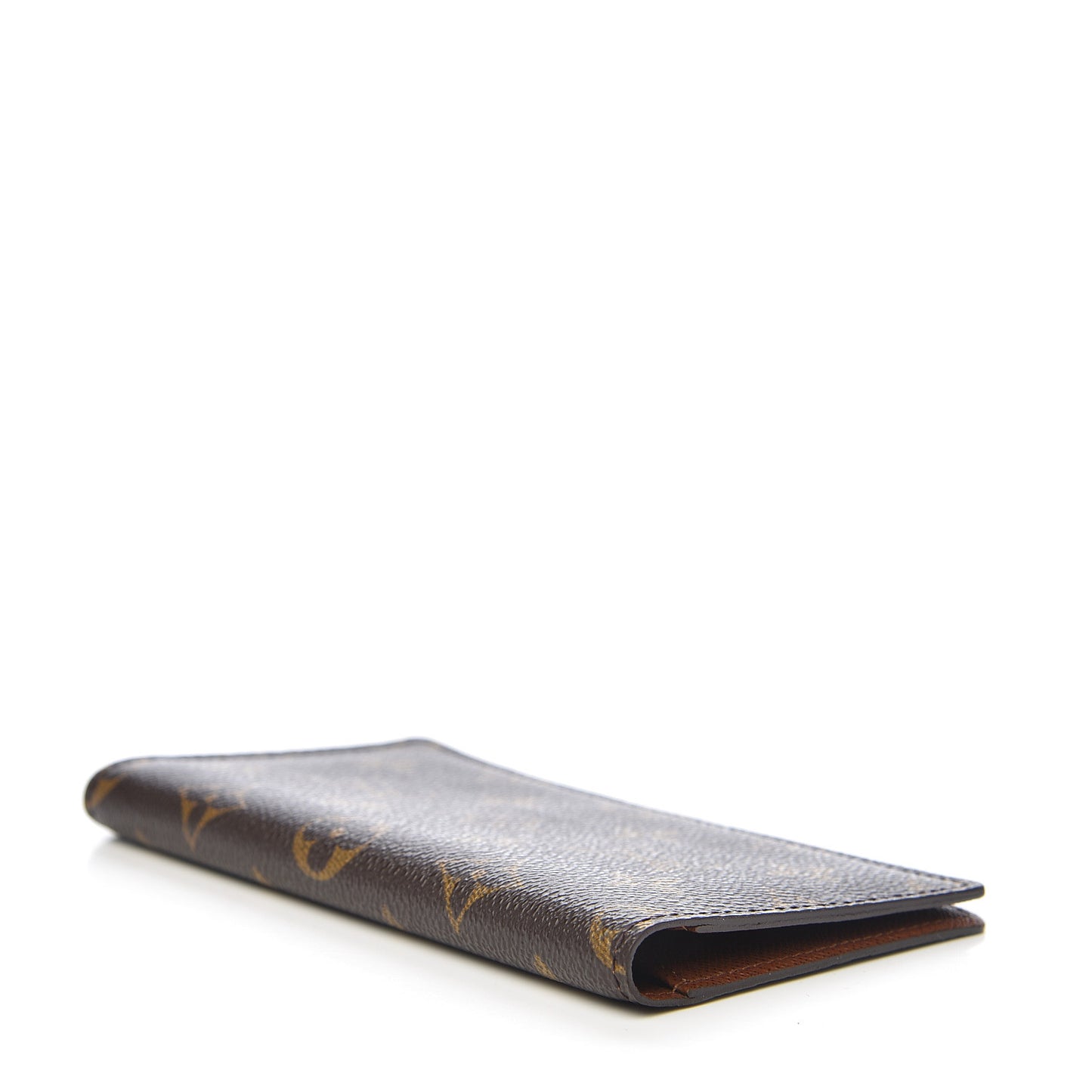 Monogram Checkbook Holder Case Wallet