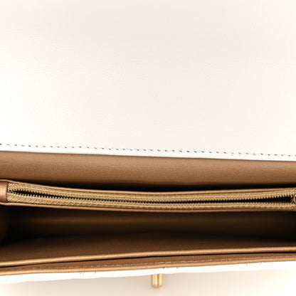 Chanel Lambskin Quilted Small Chic Pearls Flap White 5 of 10