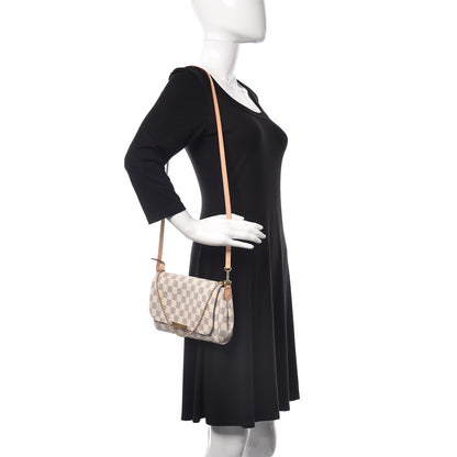 Louis Vuitton Damier Azur Favorite MM 2 of 10
