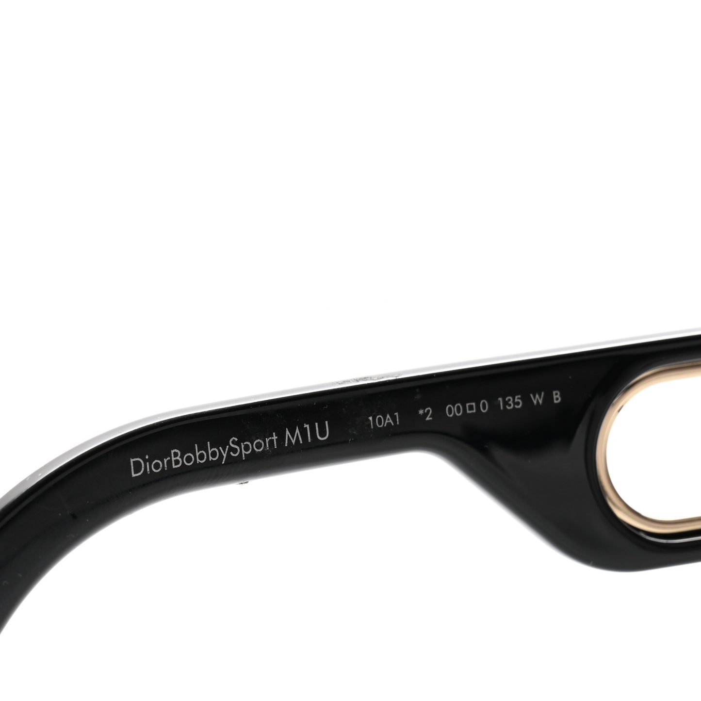 DiorBobbySport M1U Shield Sunglasses Black