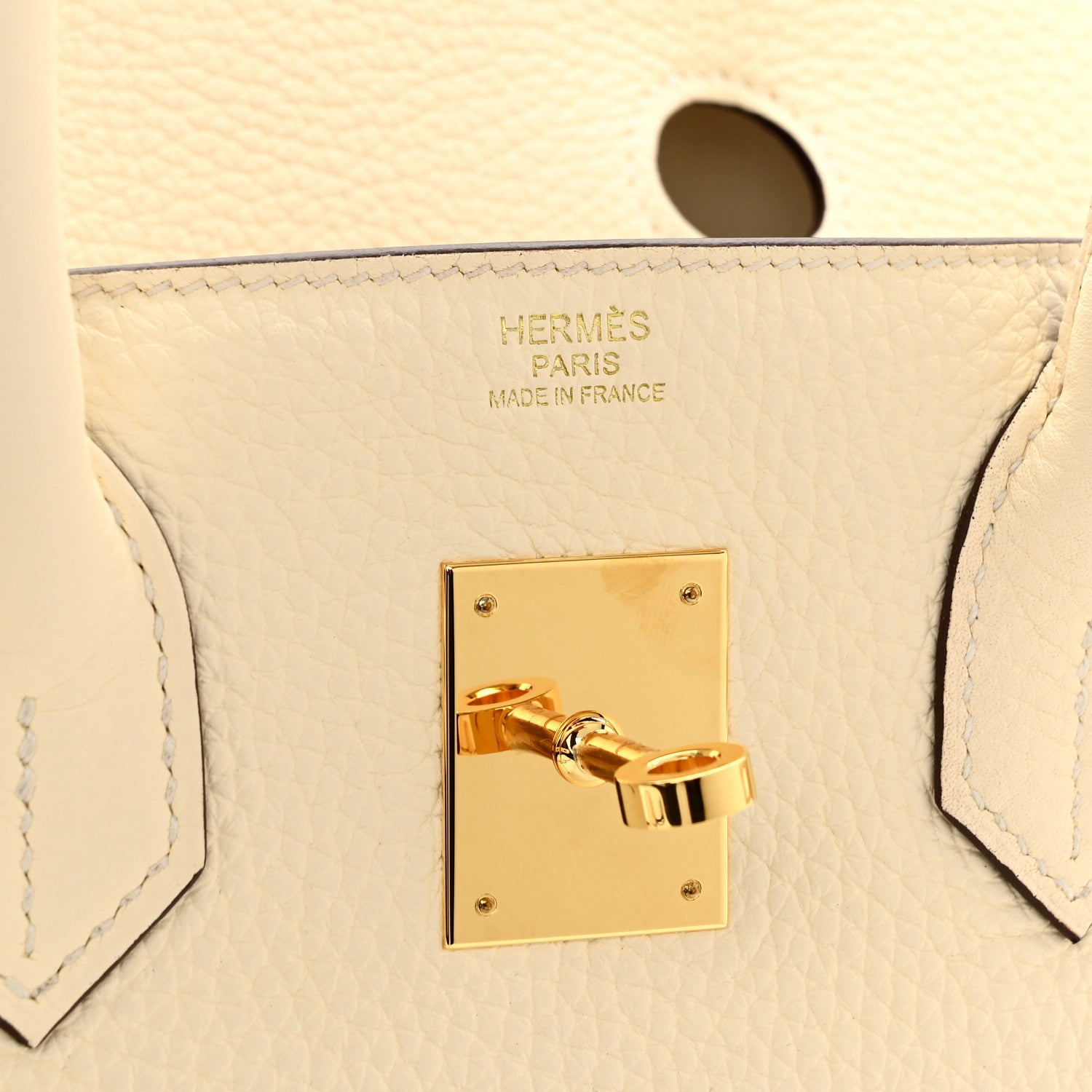 Hermes Taurillon Clemence Birkin 30 Nata 6 of 11
