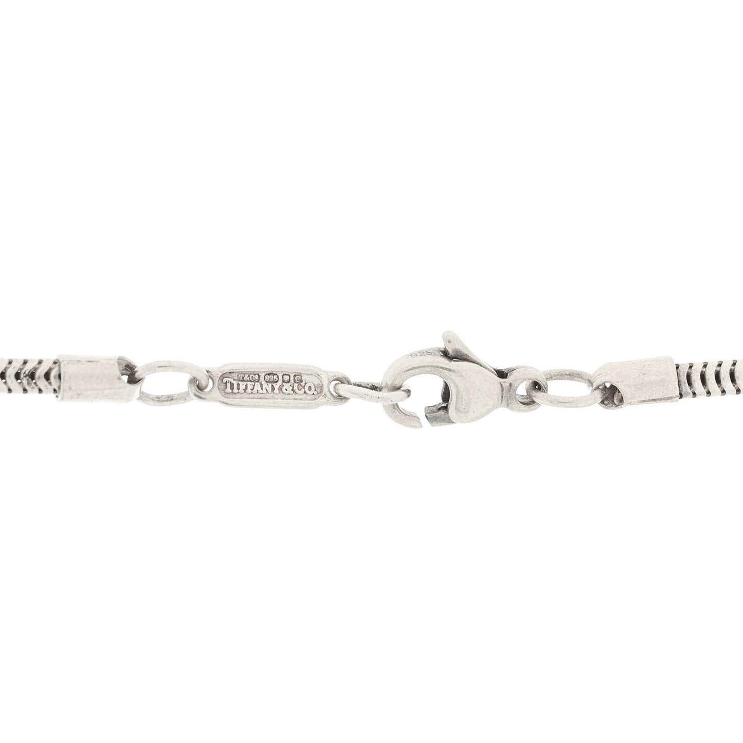 Sterling Silver 18K Yellow Gold Hematite Pendant Necklace