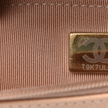 Chanel Caviar Quilted Wallet On Chain WOC Beige 7 of 11