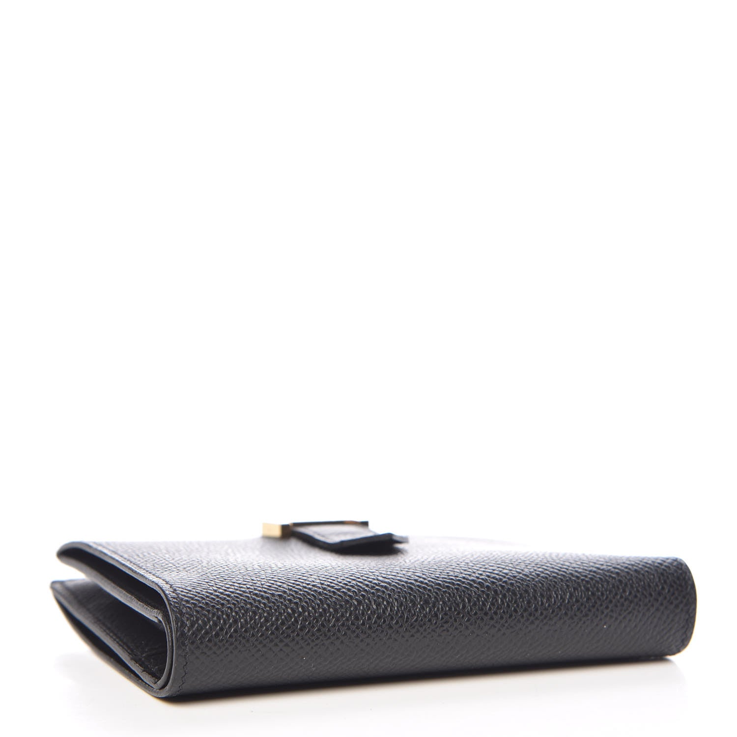 Hermes Epsom Bearn Compact Wallet Black 4 of 8