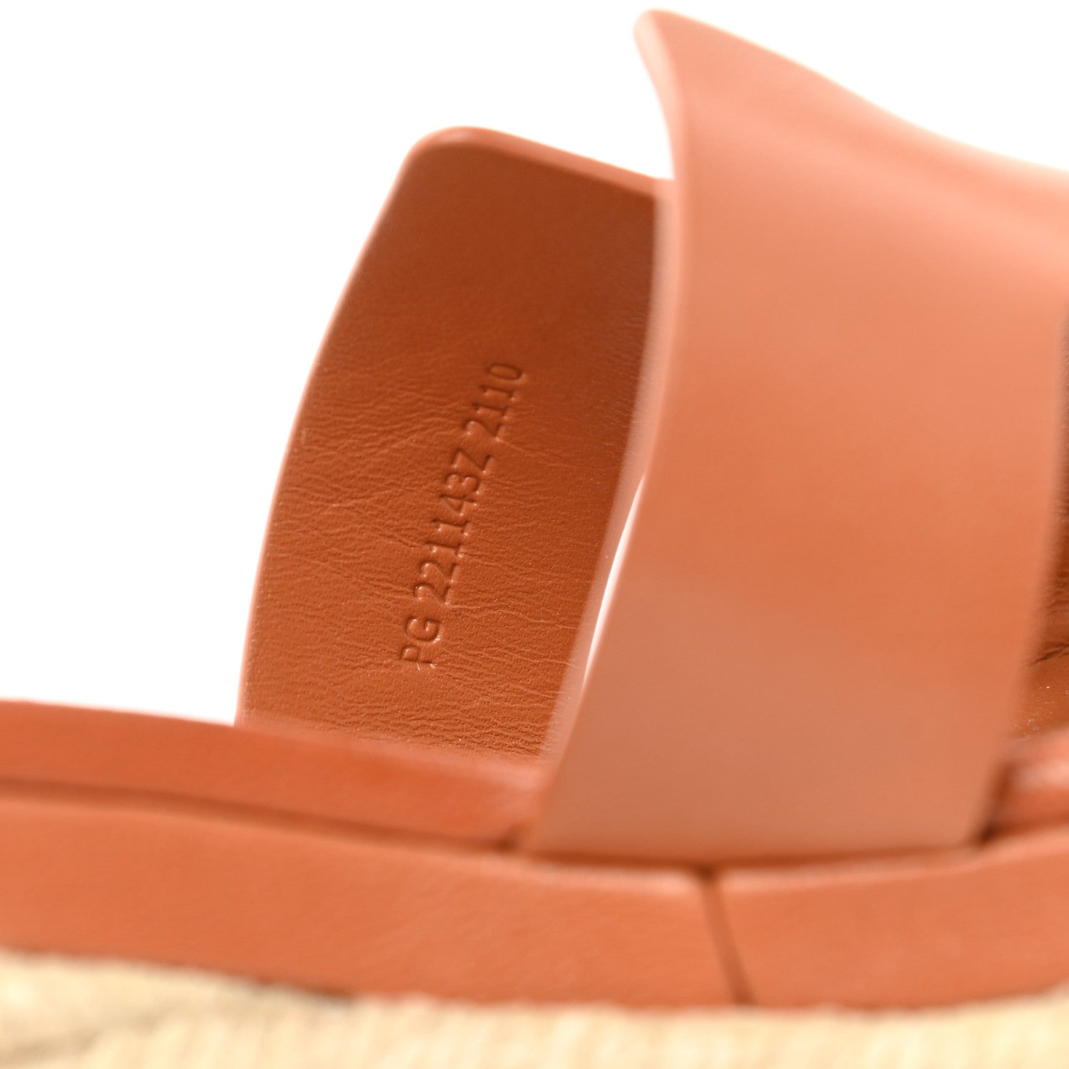 Hermes Goatskin Elda Espadrille Wedge Sandals 38 Marron Glaise 8 of 12