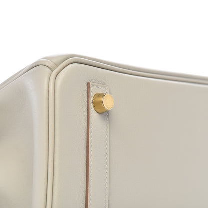 Hermes Swift Birkin 25 Gris Perle 29 of 33