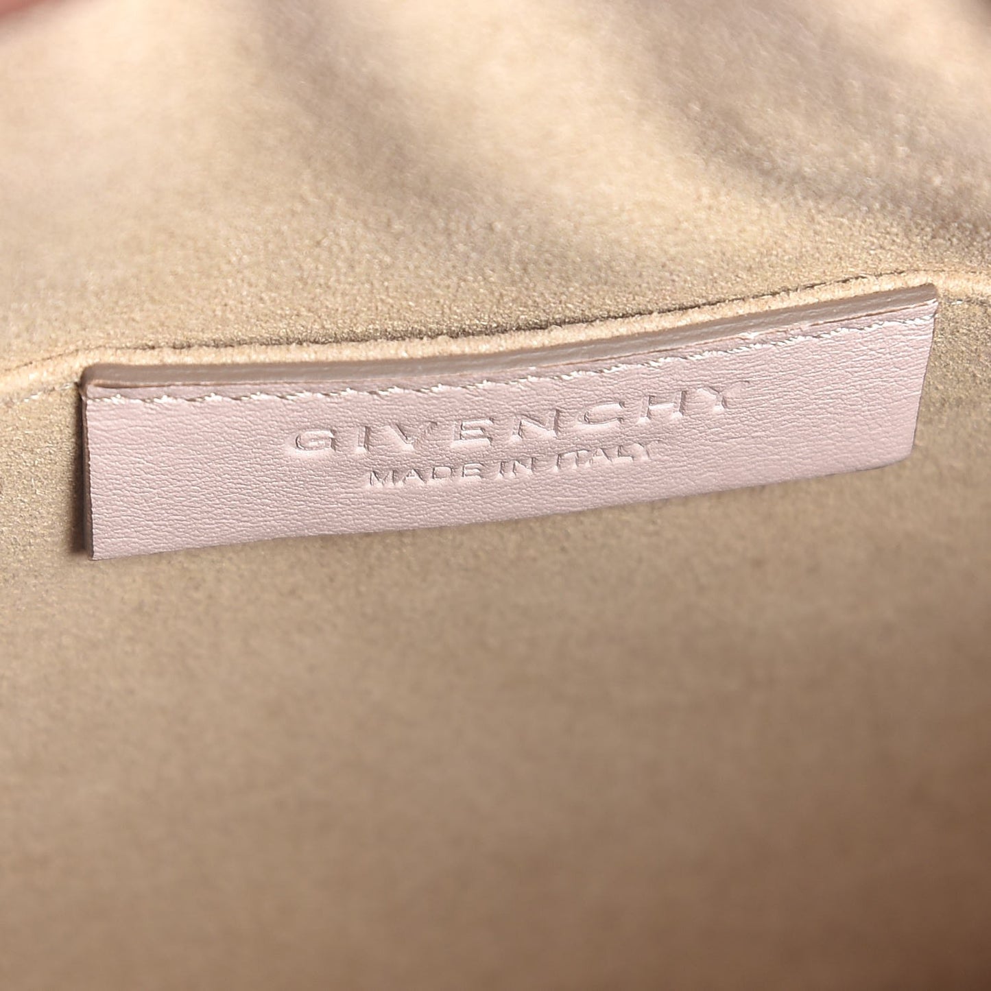 Calfskin Micro Lucrezia Nude Pink