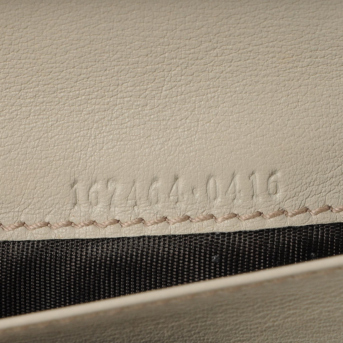 Guccissima Princy Continental Wallet Off White