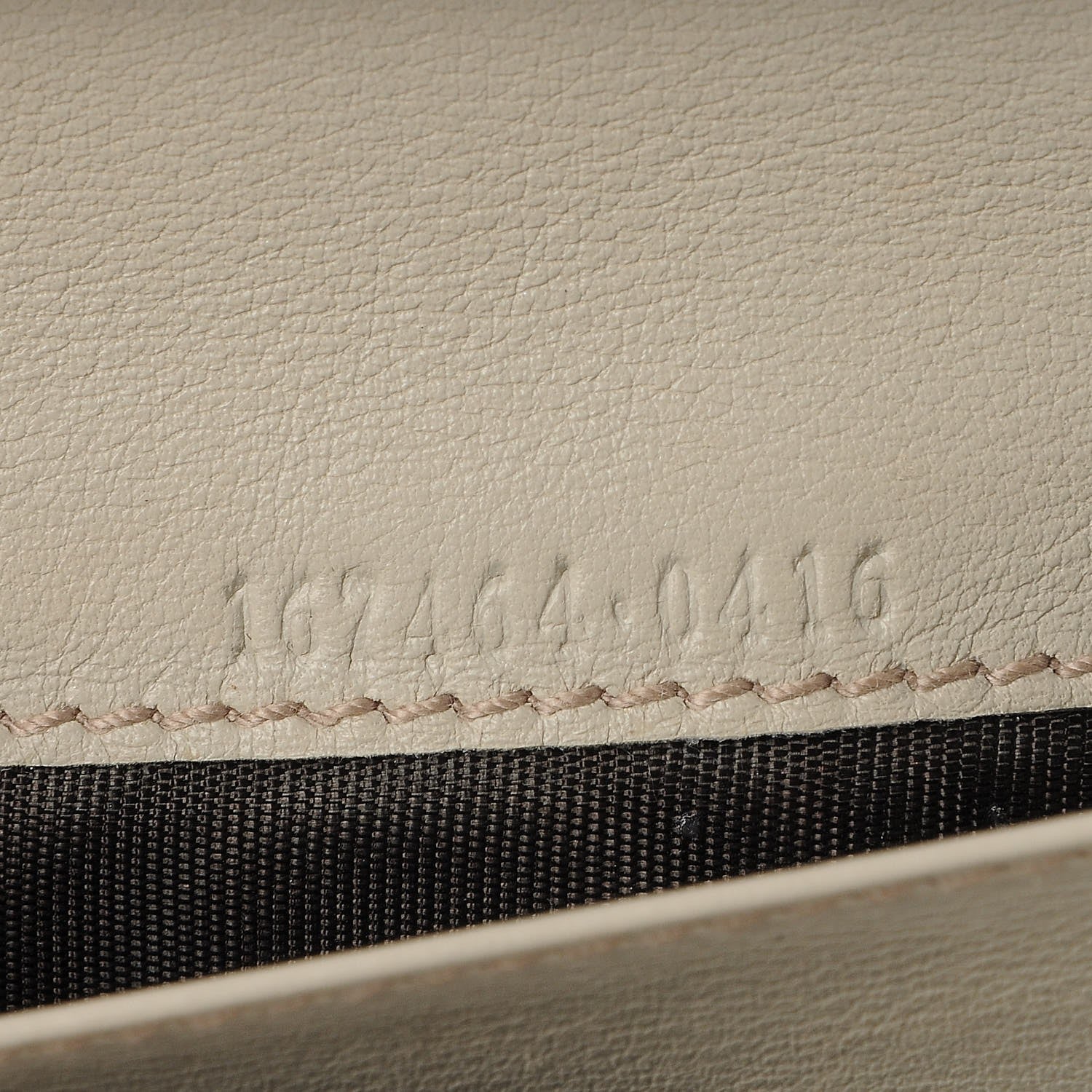 Gucci Guccissima Princy Continental Wallet Off White 7 of 7
