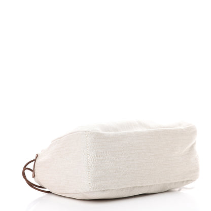 Hermes Canvas Barenia Fourbi 25 MM Pouch Naturel Fauve 3 of 9